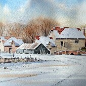 Farm in Winter